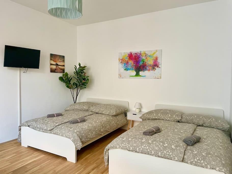 15 Min To Center - Free Parking - Sunny & Quiet Apartment Viena Exterior foto